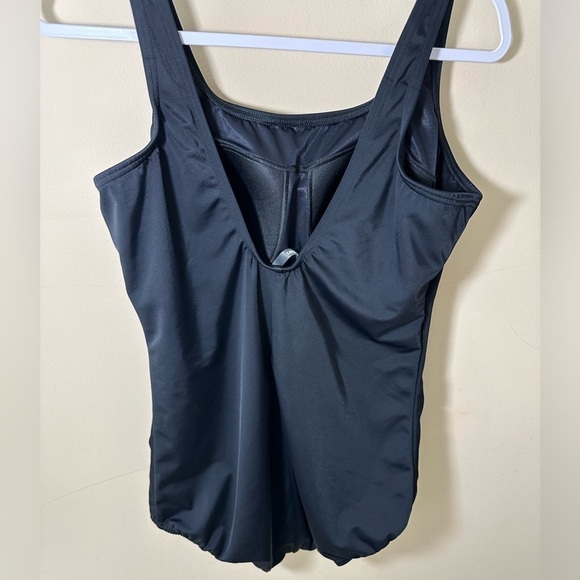 LAND'S END One Piece Swim Suit Black size 16DD - Picture 5 of 7